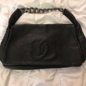 Chanel black shoulder bag